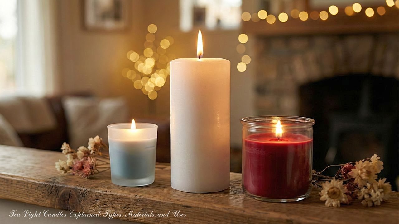 Tea Light Candles Explained: Types, Materials, and Uses